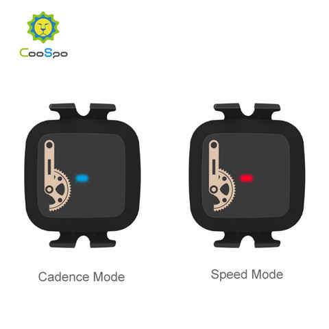 CooSpo-Sensor de velocidad de cadencia, Sensor de velocidad Bluetooth 4,0 ANT + para ordenador de bicicleta de montaña Wahoo Garmin ► Foto 1/6