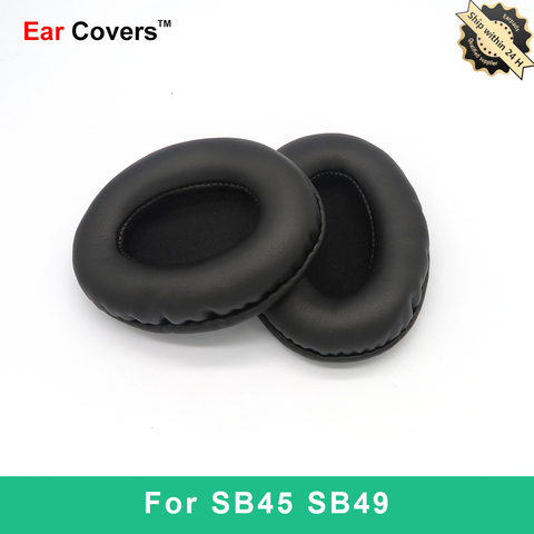Almohadillas para los oídos de Koss SB45 SB49, almohadillas para los auriculares de repuesto, almohadilla para los oídos, espuma de esponja de cuero PU ► Foto 1/6