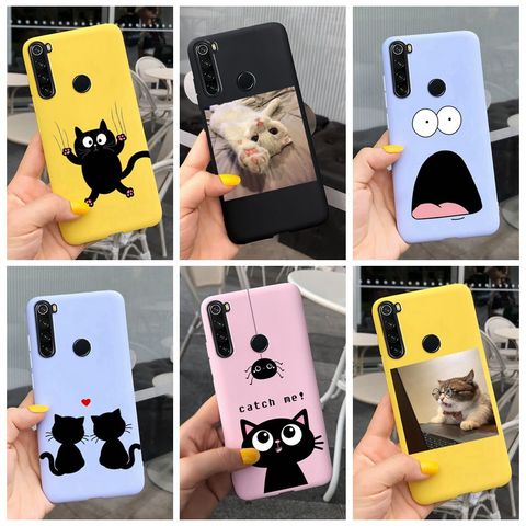 Funda de dibujos animados para Xiaomi Redmi Note 8 t, funda trasera del teléfono de TPU suave para Xiaomi Redmi Note 8 t Note 8 Pro 8pro ► Foto 1/6