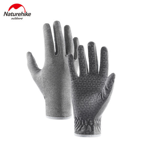 Naturehike-guantes finos de dedo completo Unisex, antideslizantes, transpirables, para deportes al aire libre, Camping, correr, NH20FS015 ► Foto 1/6