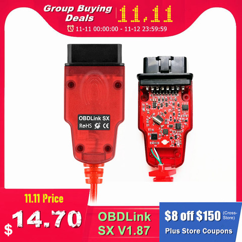 Renolink-Interfaz de diagnóstico OBD2 para Renault/Dacia, programador ECU de Airbag/codificación de llaves multifunción, V1.87, V1.52, nuevo ► Foto 1/6