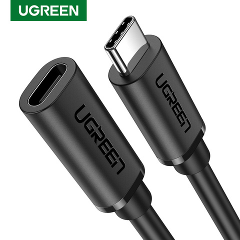 Ugreen-Cable de extensión USB tipo C, Cable extensor USB-C Thunderbolt 3 para MacBook Pro, Cable de extensión USB interruptor USB 3,1 ► Foto 1/6