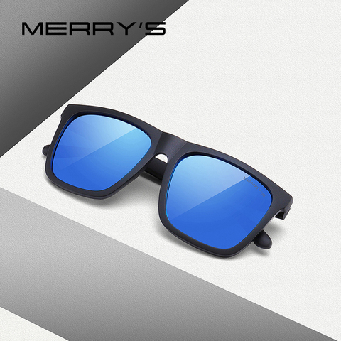 MERRYS-gafas de sol polarizadas de diseño clásico para hombre, lentes de sol masculinas, clásicas, UV400, S3016 ► Foto 1/6