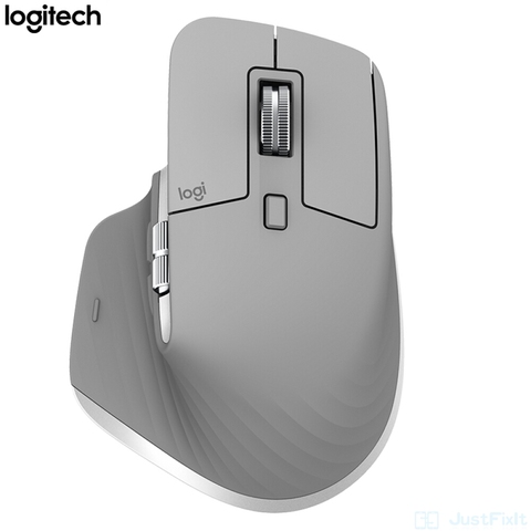 Logitech-ratón inalámbrico MX Master 3, Bluetooth, para oficina, con receptor, 2,4G ► Foto 1/6