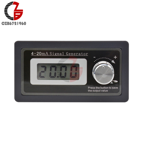 4-20mA LCD Generador de señal Digital DC ajustable PLC actual comprobador de transmisor de dos hilos de salida prueba dinámica DIY 24V ► Foto 1/6