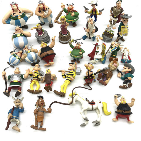 Figura de acción de soldados europeos antiguos, juguete de Las Aventuras de Asterix, gol Hero Adventures para niños, juguetes de regalo ► Foto 1/4