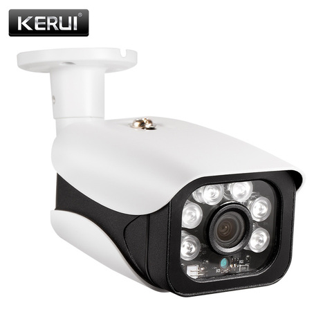 KERUI seguridad 5MP Cámara POE cable RJ45 Cámara al aire libre IR-CUT red CCTV Video vigilancia para 4CH/8CH NVR POE Kits ► Foto 1/6