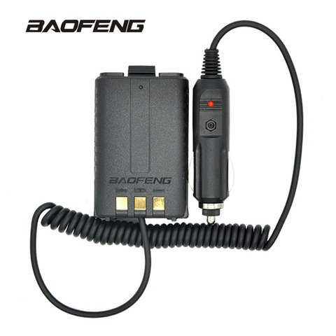 Baofeng batería eliminador cargador de coche para Radio portátil UV-5R UV-5RA UV-5RE dos vías Radio Walkie Talkie Accesorios ► Foto 1/6