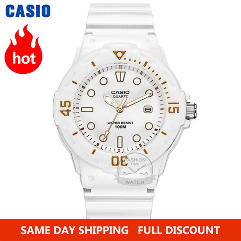 Reloj Casio de buceo para mujer Relojes Set top marca de lujo 100 m Reloj de pulsera de cuarzo resistente al agua Señoras Regalos Reloj Luminoso Reloj deportivo Mujer relogio feminino  montre homme bayan kol saati LRW ► Foto 1/6