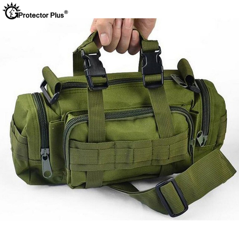 Bolsas militares de 3L para cámara al aire libre, bolsa de deporte táctico 600D, impermeable, para acampar, escalada, riñonera duradera, Protector Plus ► Foto 1/4