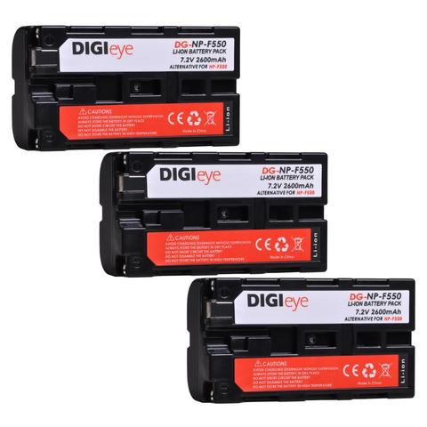 Uds 2600mAh NP-F550 NP-F570 NP F550 NPF570 batería para Sony NP-F330 NP-F530 NP-F570 NP-F730 NP-F750 CCD-RV100 ► Foto 1/6