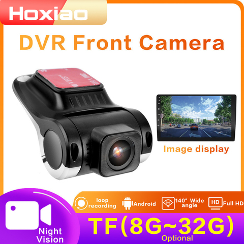 Cámara DVR para coche, grabadora de vídeo Digital con USB, Android, oculta, cámara de visión nocturna ► Foto 1/6