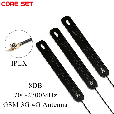 Antena de doble banda GSM 3G 4G, interfaz IPEX 8DBI, placa de placa PCB interna aérea con Cable de 12cm, antena 4G, 700-2700MHz, 3 uds. ► Foto 1/6