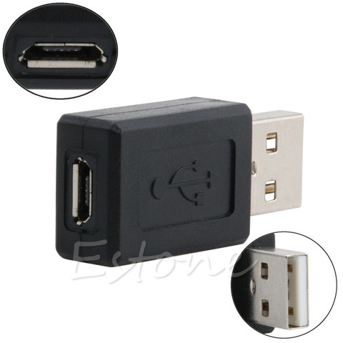 Convertidor de adaptador USB 2,0 A macho A Micro USB B, conector hembra de 5 pines ► Foto 1/1