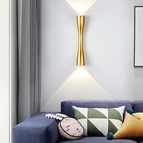 Feimefeiyou-Lámpara led de pared de doble cabezal, impermeable, para exteriores, balcón, pasillo, puerta, terraza y exteriores, ip65 ► Foto 1/1