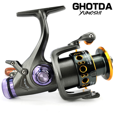 Carrete de pesca giratorio MG3000-6000, doble sistema, 5,2: 1/5, 0:1, bobina de Metal de alta velocidad ► Foto 1/6