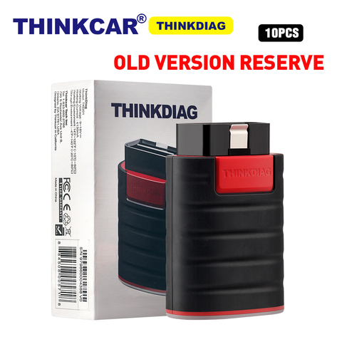 10 Uds ThinkCar ThinkDiag 1 año actualización regalo obd2 código obdii lector de todos los sistemas de diagnóstico Herramienta 15 restablecer creo que Diag escáner ► Foto 1/6