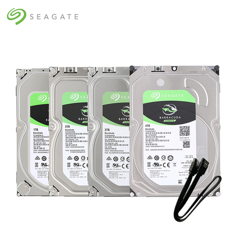 Seagate-disco duro interno HDD para ordenador, 1TB, 2TB, 3TB, 4TB, 6TB, 8TB, 10TB, 12TB, 3,5 