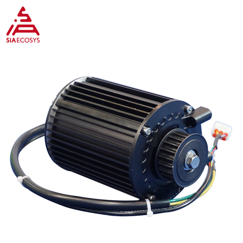 Motor de tracción media QS 1000W 72V 55KPH para patinete eléctrico, Piñón 428 14T, tipo o correa ► Foto 1/5