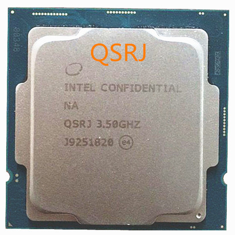 Intel Core i5-10600K es i5 10600 es QSRJ 3,5 GHz Six-Core 12-Hilo de procesador de CPU L2 = 1,5 M L3 = 12M 125W LGA 1200 ► Foto 1/2