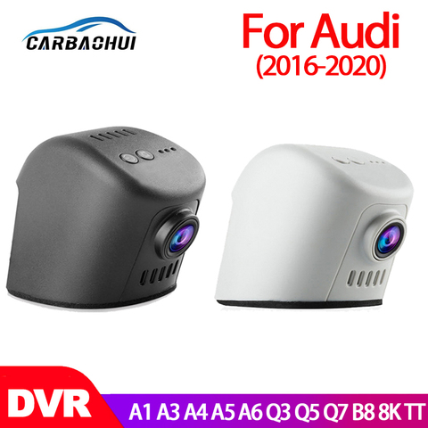 Para Audi A1 A3 A4 A5 A6 A7 Q3 Q5 Q7 B8 8K TT 2016 de 2017, 2022, 2022, 2022 coche DVR Wifi grabadora de vídeo cámara de salpicadero Cámara full HD ► Foto 1/6