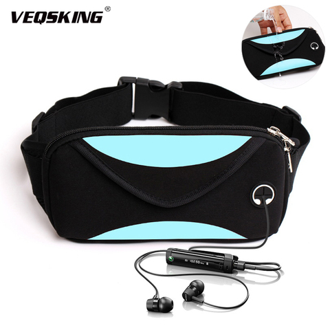 Unisex correr bolsa de cintura, paquete de la cintura deporte, impermeable teléfono móvil, gimnasio, correa bolsa deporte Accesorios ► Foto 1/6