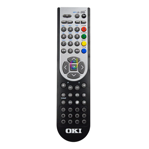 RC1900 Control remoto para OKI HITACHI ALBA LUXOR GRUNDIG VESTEL TELEFUNKEN BUSH TECHWOOD FLINLUX AKAI NEVIR SANYO PROSONIC TV ► Foto 1/5