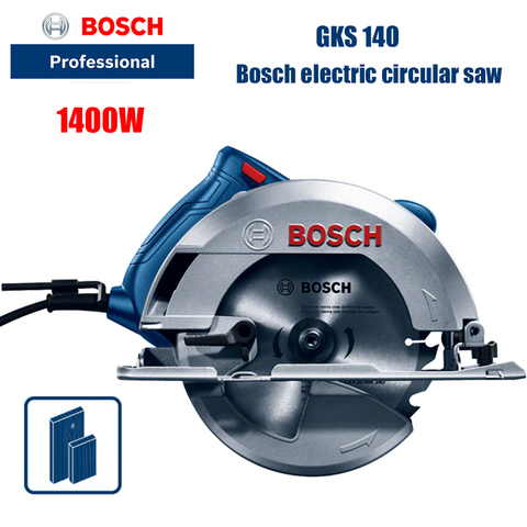 Bosch-sierra circular eléctrica GKS 140, herramienta eléctrica portátil de alta potencia para carpintería, 7 pulgadas ► Foto 1/6