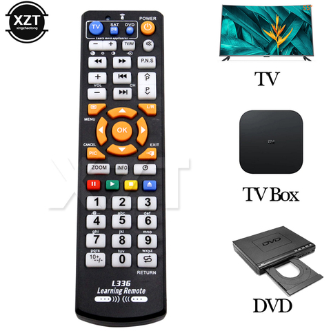 Universal controlador de mando a distancia inteligente de Control remoto IR Función de aprendizaje para Sony Samsung Xiaomi LG TV Toshiba CBL DVD se sentó ► Foto 1/6