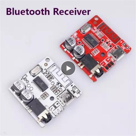 DIY receptor de Audio Bluetooth 5,0 inalámbrico Módulo adaptador de MP3 Bluetooth decodificador placa del coche Placa de amplificador de Audio de salida ► Foto 1/6