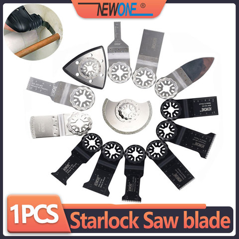 Newone-cuchillas de herramienta oscilante de una pieza, STARLOCK, varias hojas, aptas para Bosch y Fein starlock ► Foto 1/6