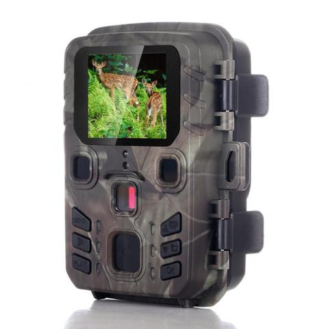 Mini cámara de rastreo para caza, trampas fotográficas 1080P para exteriores, cámara de exploración de vida camara de caza silvestre con Sensor PIR 0,45 s, gatillo rápido, resistente al agua IP65 camara fototrampeo ► Foto 1/6