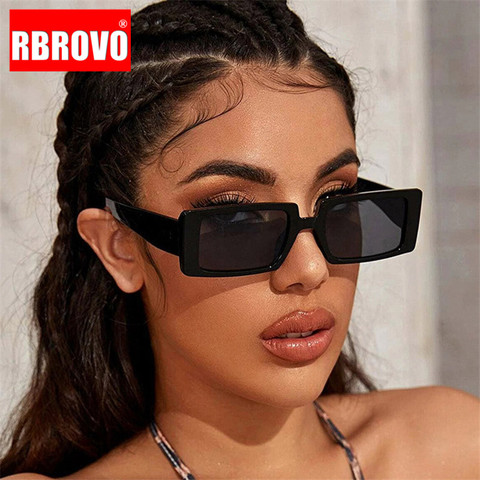 RBROVO 2022 gafas De Sol Retro mujeres Vintage lentes De Sol para dama/los hombres De la marca De lujo De anteojos pequeños, las mujeres, gafas De Sol ► Foto 1/6