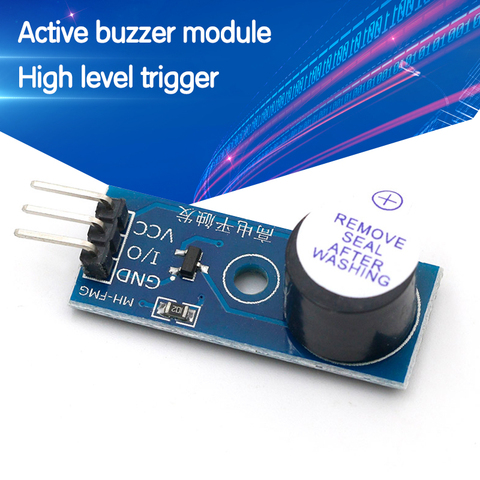Módulo zumbador activo de alta calidad para Arduino nuevo Kit DIY módulos de alto nivel de zumbador activo ► Foto 1/6