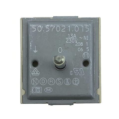 Estufa Reguladora de Energía individual EGO, interruptor de Control de cocina, gama infinita eléctrica, 50.57021.015, Compatible con 50.57021.010 ► Foto 1/4