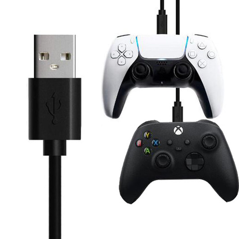 Tipo C USB Cable de cargador de Cable de alimentación para Sony PS5/Xbox series X xsx controlador Switch Pro Gamepad NS Lite de carga de Cable ► Foto 1/6