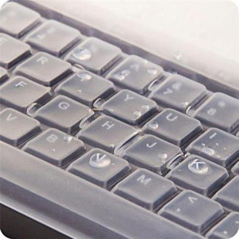 Funda Universal de silicona para teclado de ordenador de escritorio, Protector de piel, 1 unidad ► Foto 1/6