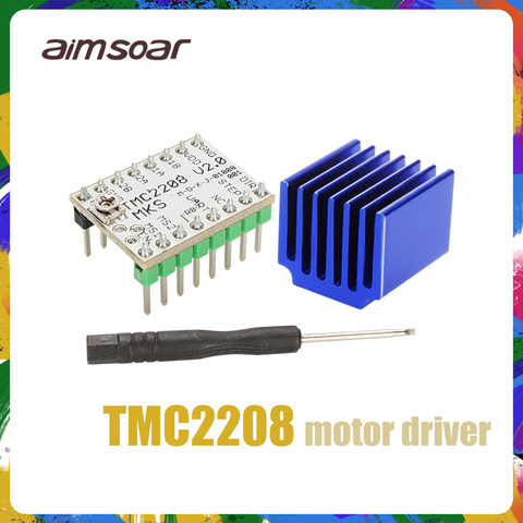 Motor paso a paso TMC 2208 V2.0, unidad silenciosa 256, 2A corriente máxima de subdivisión, piezas de impresora 3d ► Foto 1/6