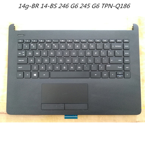 Cubierta superior para teclado hp 14g-BR 14-BS 95% G6 246 G6 TPN-Q186, cubierta superior, reposamanos, novedad de 245 ► Foto 1/3