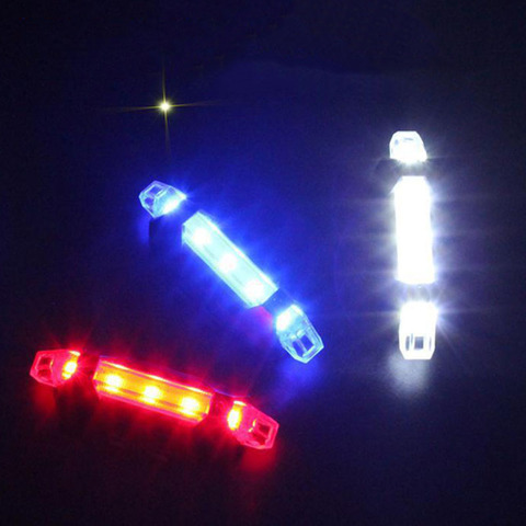 Luz de bicicleta recargable por USB, luz LED de bicicleta, luz trasera delantera y trasera, advertencia de seguridad portátil, luz de ciclismo, accesorios de bicicleta ► Foto 1/6