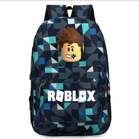 ROBLOX-mochila Unisex para adolescentes y niños, morral escolar Unisex para ordenador portátil, bolso de hombro de viaje ► Foto 1/6