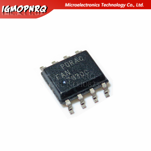 10 Uds FAN7930C FAN7930 7930C SOP-8 corrección de Factor-PFC conducción crítica modo PFC controlador nuevo ► Foto 1/1
