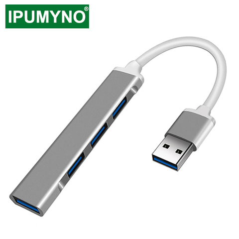 USB C 3,0 tipo C 3,1 de 4 puertos de divisor de adaptador OTG para Lenovo Xiaomi Macbook Pro 13 15 Pro Air PC accesorios de computadora ► Foto 1/6
