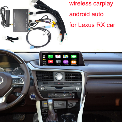 Carplay inalámbrico para Lexus RX, RX350, RX450, 2016-2022, Android, Airplay automático, AutoLink, interfaz de reproducción de coche ► Foto 1/5