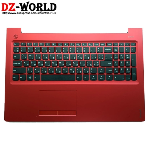 Rojo cubierta superior con reposamanos con RU ruso teclado Touchpad para Lenovo Ideapad 310-15ISK 310-15IAP 310-15IKB portátil 5CB0L80855 ► Foto 1/3