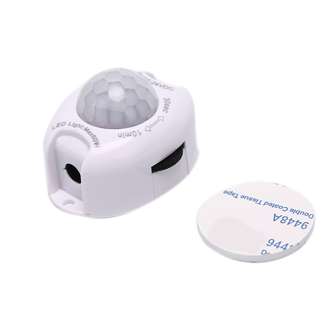 1 unidad de Sensor de movimiento, interruptor de luz, Detector de movimiento, interruptor automático activado, 5V, 24V, CC ► Foto 1/6