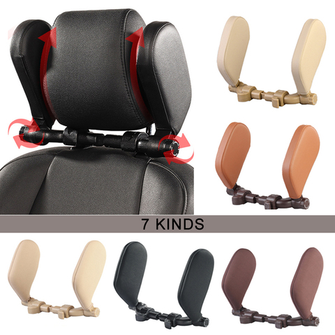 Cojín para reposacabezas de cuello de coche, solución de soporte para asiento en forma de U, accesorios para coche, almohada en forma de interior para niños y adultos ► Foto 1/6