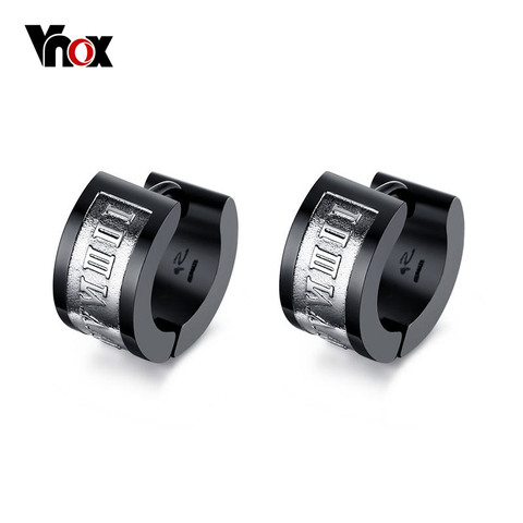 7404vnox 50% de descuento Pendientes para Mujer Punk Masculino Brincos pendientes de Joyería de Moda de Acero Inoxidable ► Foto 1/6