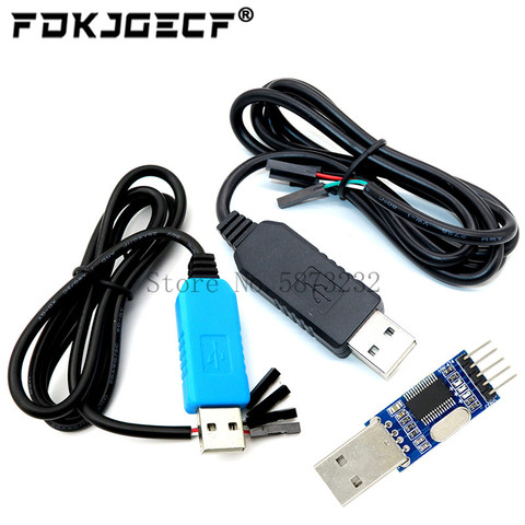 PL2303 PL2303HX/PL2303TA módulo Adaptador convertidor USB a RS232 TTL con cubierta a prueba de polvo PL2303HX para cable de descarga arduino ► Foto 1/4