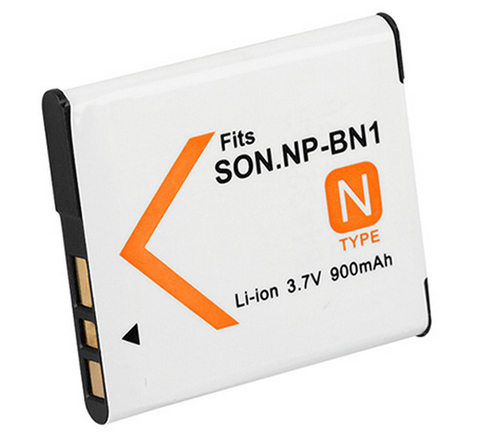 Paquete de batería para Sony NP-BN1, NPBN1, NP-BN, NPBN ión de litio tipo N ► Foto 1/5